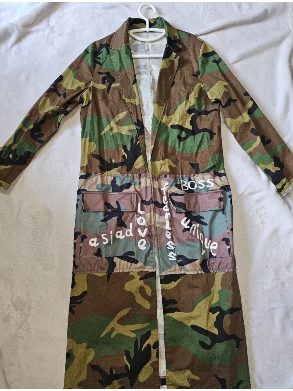 Camo "Nothing Like A Sistah" Trench